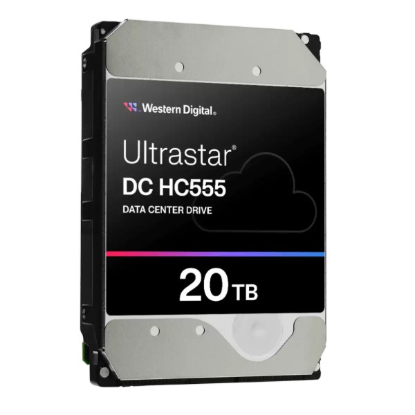 Фото - Жесткий диск внутренний Western Digital SAS 20TB 7200RPM 12GB/S 512MB DC HC555 (0B47749)